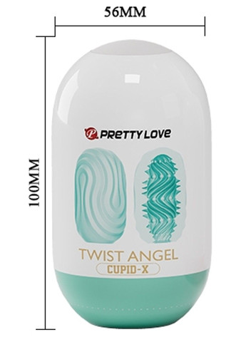 Мастурбатор яйце Pretty Love - Twist Angel Cupid-X, BI-014931-1 LyBaile (285786089)