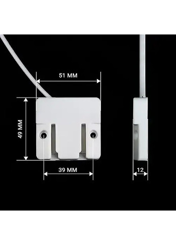 Светильник светодиодный BYS-01-18-5 18 Вт квадратный 5000К BIOM (361066899)