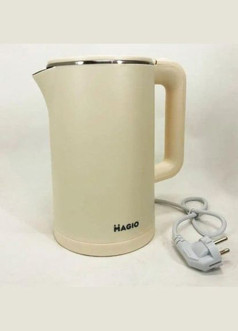 Електрочайник MG-502 чайник-термос бежевий 1.5 л 1500 Вт Magio (298618379)