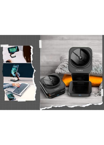 Беспроводное зарядное устройство для Gravico 15W Black (00000100990) Gelius (368901257)