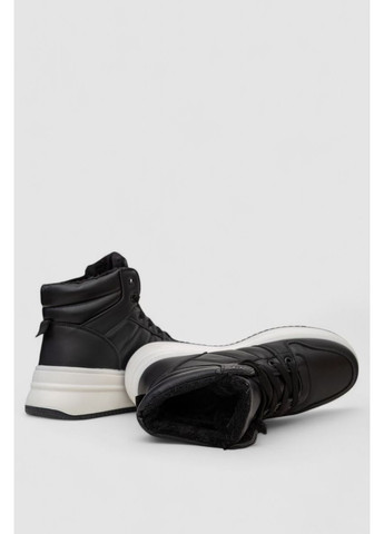 Кроссовки женские зимние на меху,, 248RAM022 Stilli чёрно-белые всесезоны (369971992)