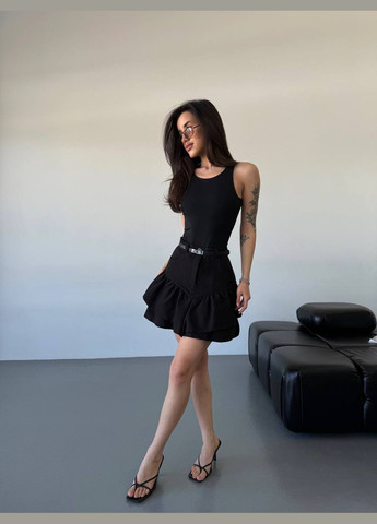 Жіноча чорна спідниця No Brand (338377296)