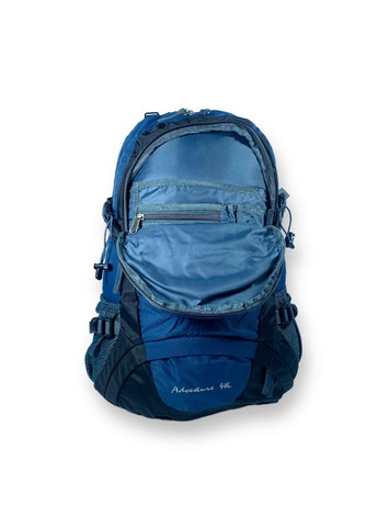 Туристичний рюкзак ʼʼ, 35 л, два відділи, чохол від дощу, жорсткий каркас, розміри: 50*35*20 см, синій Leadhake (286421591)