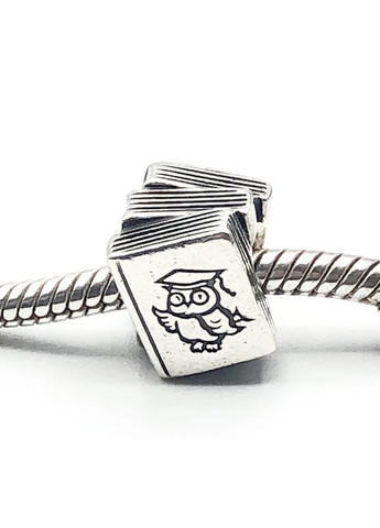 Срібний шарм Пандора "Підручники" 790536 Kabluchka (355344595)