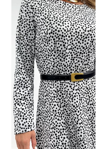 Комбінована елегантна сукня в горошок - ua42 / eu36 Iren Klairie