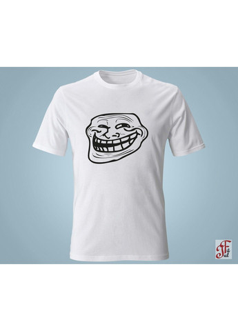 Жіноча футболка з принтом Troll face. XXL ЗаСвіт - (280940411)