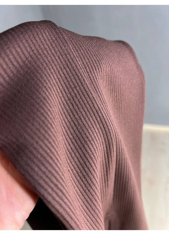 Лосини жіночі 535 з високою посадкою та розрізами кльош коричневі PRENSES (328558803)