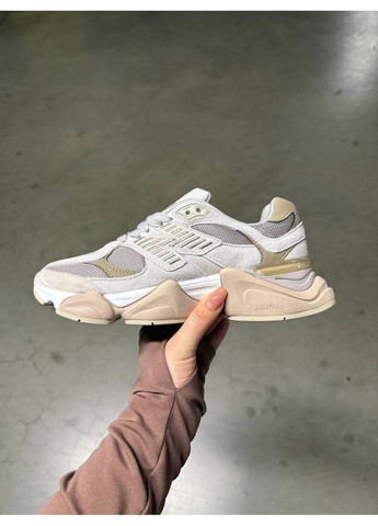 КРОСІВКИ ЖІНОЧІ NEW BALANCE 9060 BEIGE BROWN НЬЮ БЕЛАНС 9060 No Brand бежеві демісезони (367169007)