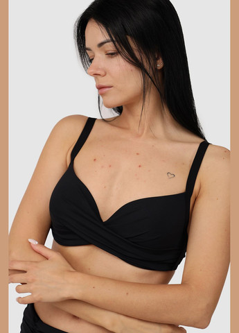 Чорний літній ліф класичний жіночий колір чорний цб-00273027 Julla