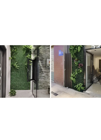 Искусственная живая изгородь самшит для балкона террасы загородного дома устойчива к погодным условиям 40х60 см (479897-Prob) Unbranded (325913239)