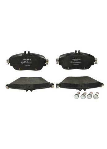 Комплект тормозных колодок из 4 шт. дисков Delphi (362204007)