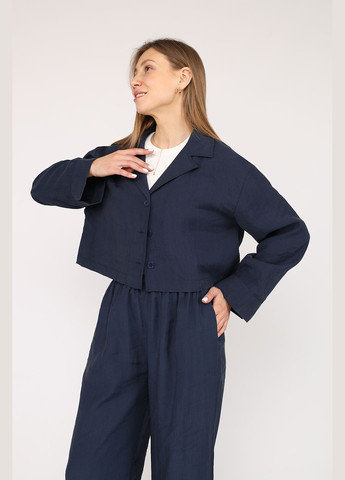 Сорочка жіноча колір індіго ЦБ-00272353 EFIL (326270420)