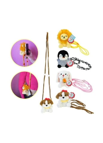 Оригінал! М'яка іграшка-тримач для телефону PLC25005(White) 9х8х11 см Plush and Co (397585372)
