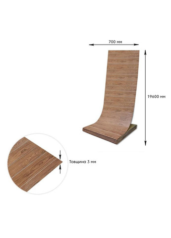 Самоклеющаяся 3D панель под светлый дуб 19600х700х3мм SW-00001474 Sticker Wall (300241685)