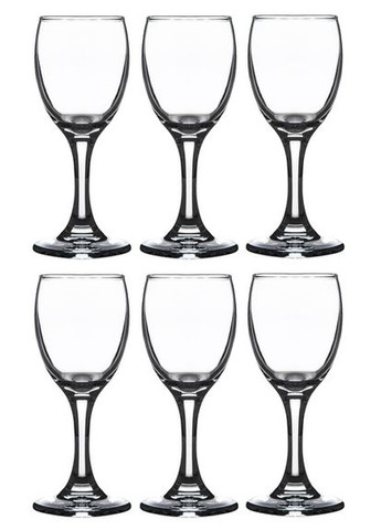 Набор рюмочек Lumous 95 мл 6 шт (GB08R3988) Ecomo (311577867)