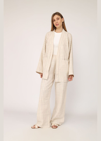 Бежевая блуза женская цвет бежевый цб-00276519 Reyon