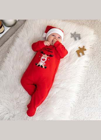 Чоловічок новорічний з начосом з принтом оленя Deer dexter's (313032188)