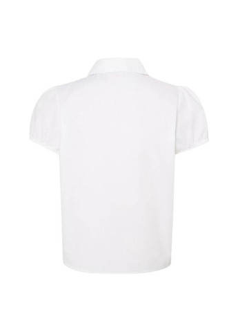 Белая повседневный рубашка однотонная George