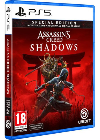 Гра консольна PS5 Assassin's Creed Shadows, BD диск Sony (362731979)