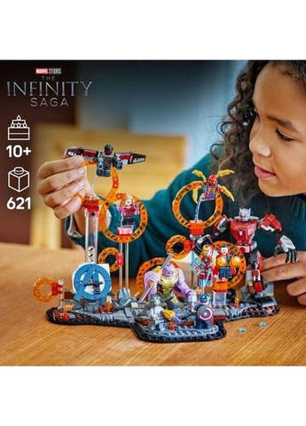 Конструктор Super Heroes Marvel Avengers: Endgame Final Battle, 621 деталь, від 10 років (76323) Lego (369939445)