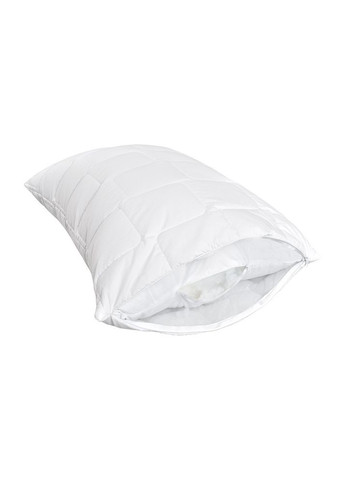 Подушка 50х70 см Classic Soft антиаллергенная искусственный пух с молнией 2 чехла для отелей и дома IDEIA (342128517)