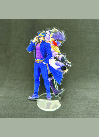 Акриловая коллекционная фигурка Аниме: JoJo's Невероятные приключения ДжоДжо Джотаро Куджо (2) 15 см No Brand (339619074)