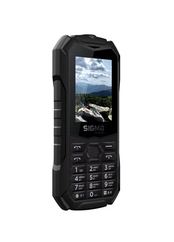 Мобильный телефон X-treme PV68 Dual Sim Black (4827798738214) Sigma mobile (370620090)