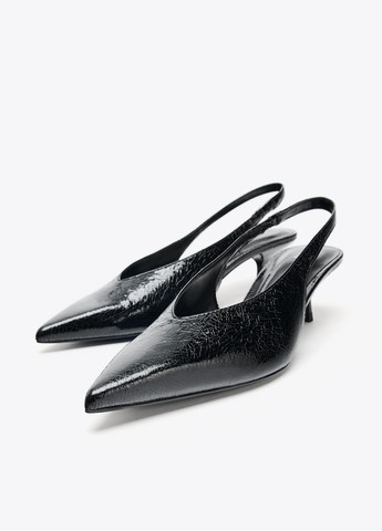 Черные мюли Zara