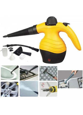 Пароочисник з функцією відпарювача 1000 Вт Steam Cleaner DF-A001 (TM-115) парогенератор для дому Haeger (350349051)