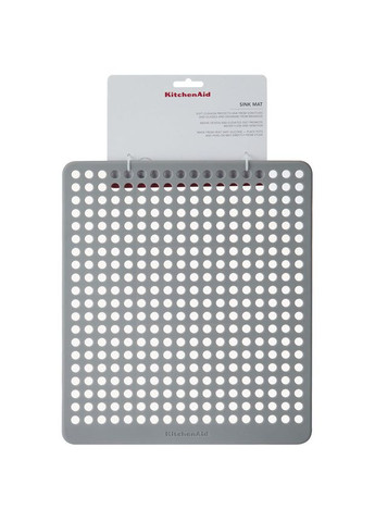 Коврик для сушки посуды Sinkware 29.5 х 34 см Серый (KEG877OHASA) KitchenAid (323087097)