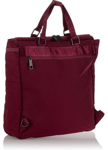 Городской спортивный рюкзак-сумка, вишневого цвета. DKNY slim fit (370442330)