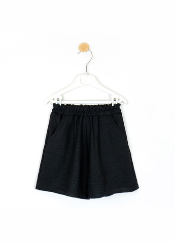 Чорний літній костюм дитячий футболка та шорти black чорний dexter's