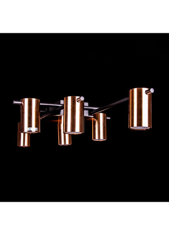 Потолочная люстра на 6 лампочек 3219/6/BK+Bro No Brand (352229543)