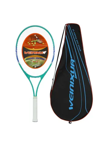 Ракетка для большого тенниса SPORT-35 (алюминий, бирюзовый) WEINIXUN (369766582)