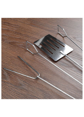 Лопатка для грилю металева 34 см комбінований Grill Master (330252916)