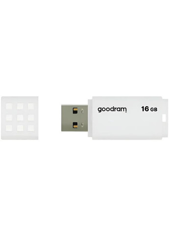 Флеш-накопичувач USB2.0 16GB UME2 White (UME2-0160W0R11) Goodram (336959336)