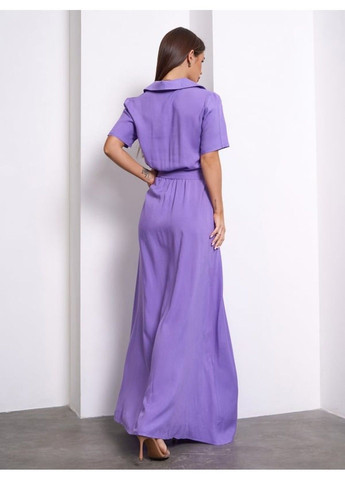 Фиолетовое повседневный платье issa pus 15157 3 сиреневый ISSA PLUS