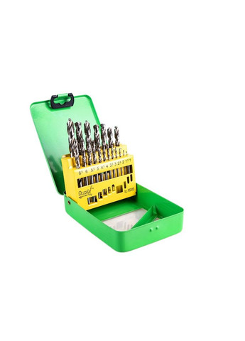 Набір свердел по металу 1-10 мм (через 0,5 мм), 19 шт DB-19110 Alloid (305575667)