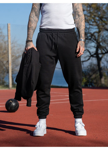 Спортивный костюм мужской теплый на флисе на Молнии ZIP FUR Черный Teamv (362456473)