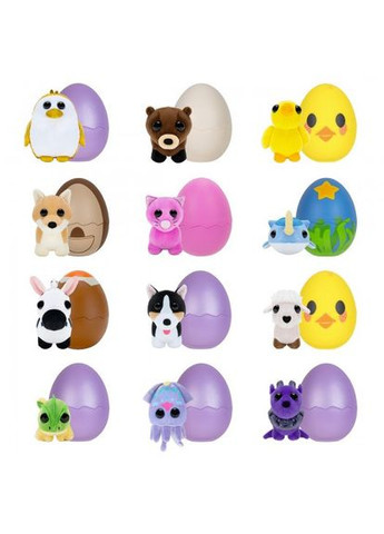 М`яка іграшка-сюрприз в яйці Adopt ME! S3 – Кумедні звірятка (AME0042) Adopt Me! (296911538)