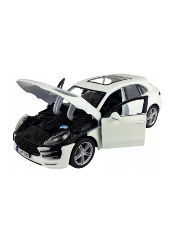 Автомодель метал 1:24 чорна Bburago (389080631)