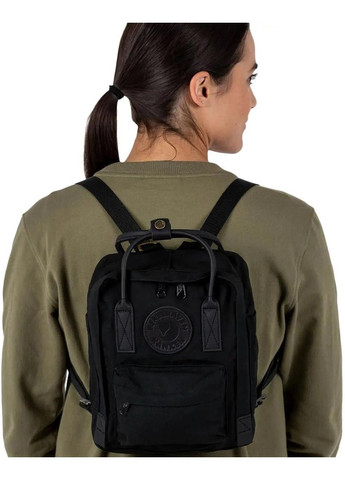 Рюкзак Kanken No.2 Mini 7 Black Fjallraven (316440497)
