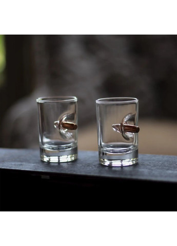 Набор рюмок с шаром, гербом и лимонкой Деревянная упаковка Handmade 225-001-035 (366889329)