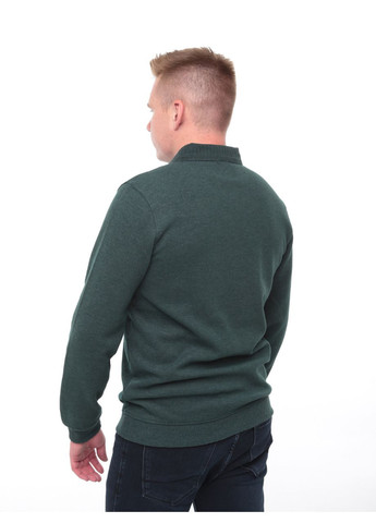 Поло чоловіче зелене з довгим рукавом MarcoStar Пряма (302491005)