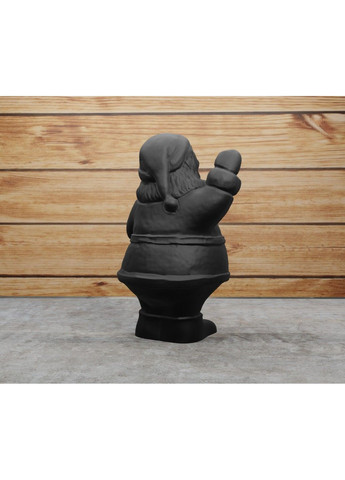 Фігурка. Рокобільний Санта Клаус (святий Миколай, дід мороз) з піднятою рукою ЗаСвіт (280940500)