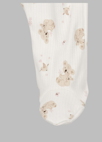 Комбинированный демисезонный костюм «звери» распашонка+повзунки+шапка Baby Life