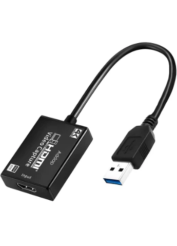 Внешняя карта видеозахвата HDMI - USB 3.0 VCC-05, для стримов, записи экрана, для ноутбука, ПК Addap (376267637)