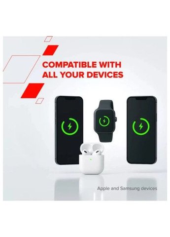 Зарядний пристрій 4-in-1 wireless charging stand 30W + charger 65W + cable 1.0m white (CNS-WCS405W) Canyon 4-in-1 wireless charging stand 30W + charger 65W + (370014440)