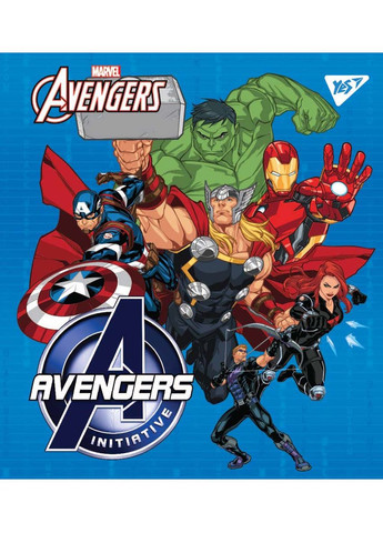 Набір зошитів Marvel А5 в лінійку 12 аркушів 10 шт. () Yes 765168 (337471234)