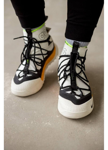 КРОСІВКИ ЖІНОЧІ NIKE ACG AIR TERRA ANTARKTIK GORE-TEX WHITE ORANGE НАЙК АСЖ АІР ЗУМ No Brand білі демісезони (368859569)